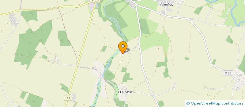 localisation de l'entreprise EARL DU BE  SOMMIERES-DU-CLAIN