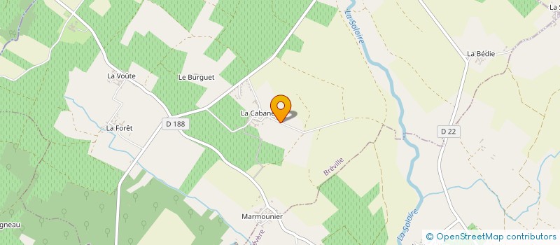 localisation de l'entreprise EARL DU BEAU PALAIS à BREVILLE