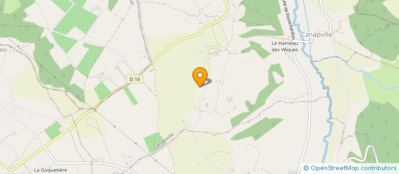 localisation de l'entreprise EARL DU BEAULEVEQUE à CANAPVILLE