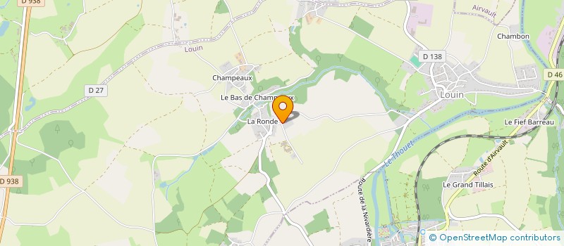 localisation de l'entreprise EARL DU BEAUREGARD  LOUIN