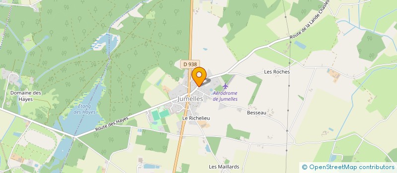 localisation de l'entreprise EARL DU BEAUSEJOUR à LONGUE-JUMELLES