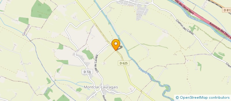 localisation de l'entreprise EARL DU BILOTIS à MONTCLAR-LAURAGAIS