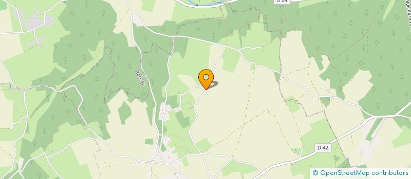 localisation de l'entreprise EARL DU BOCAGE  TREIS-SANTS-EN-OUCHE