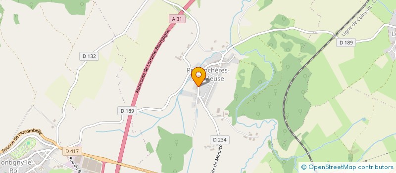 localisation de l'entreprise EARL DU BOCHERET à VAL-DE-MEUSE