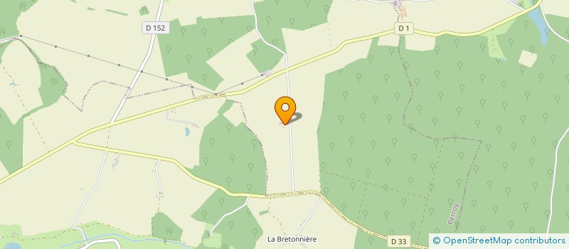 localisation de l'entreprise EARL DU BOIS BREDU à PERROY