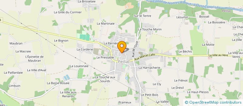 localisation de l'entreprise EARL DU BOIS DE ROZ à LIMERZEL