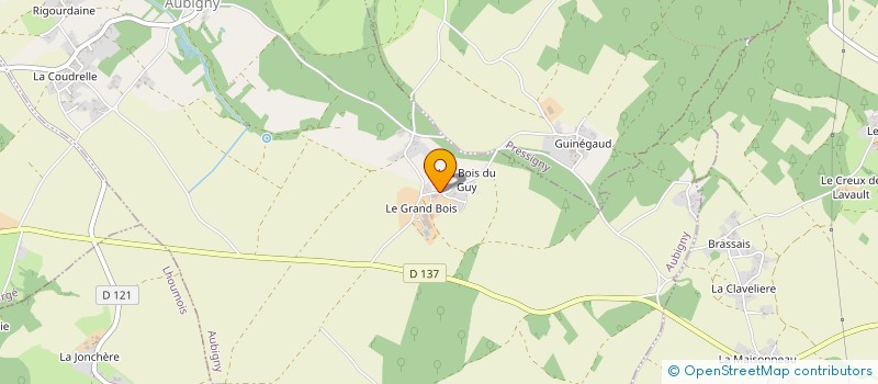 localisation de l'entreprise EARL DU BOIS DU GUY à AUBIGNY