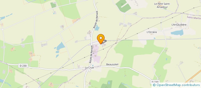 localisation de l'entreprise EARL DU BOIS GANDON  SELLE-CRAONNAISE (LA)