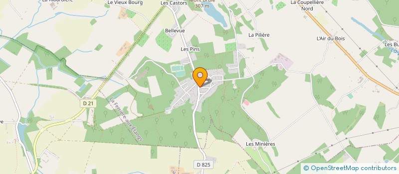 localisation de l'entreprise EARL DU BOIS GUILLAUME à BANVOU