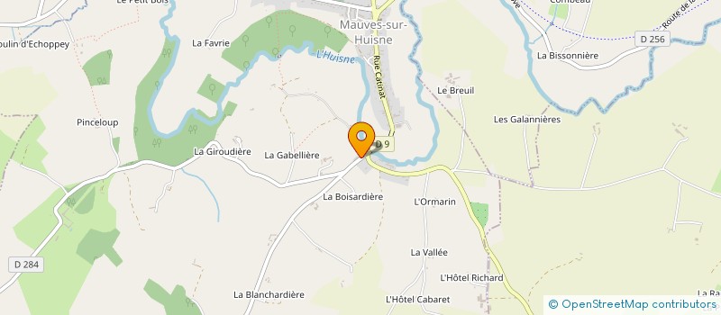 localisation de l'entreprise EARL DU BOIS JOLI à SAINT-HILAIRE-LE-CHATEL