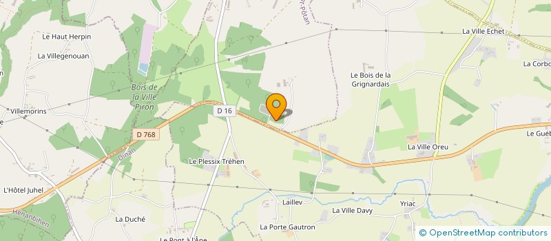 localisation de l'entreprise EARL DU BOIS LAUNAY à SAINT-POTAN