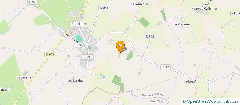 localisation de l'entreprise EARL DU BOIS SILLAND  CARENTAN-LES-MARAIS