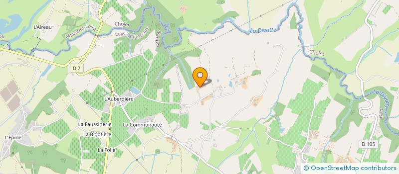 localisation de l'entreprise EARL DU BOL D'HERBE à DIVATTE-SUR-LOIRE