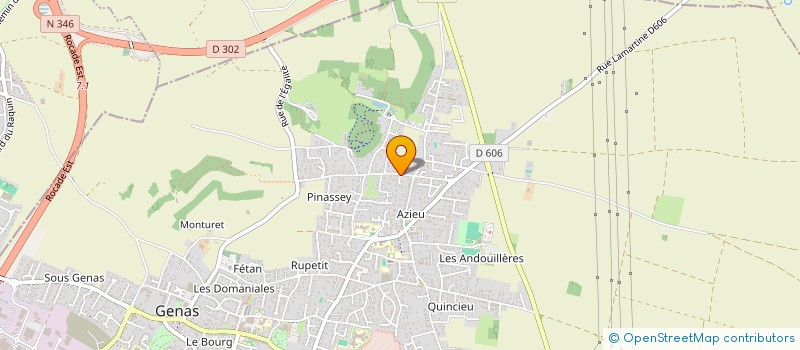 localisation de l'entreprise EARL DU BON ACCUEIL  GENAS