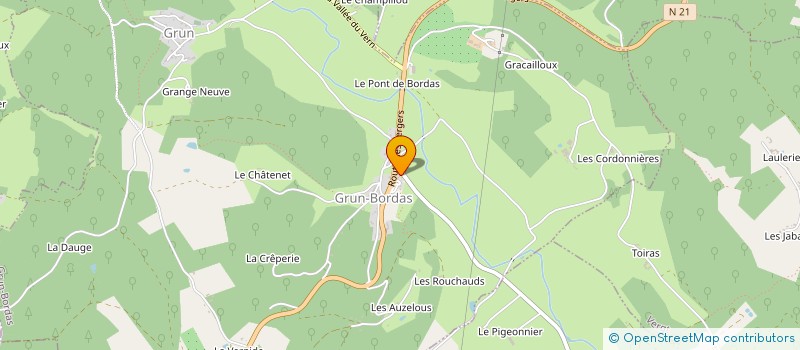 localisation de l'entreprise EARL DU BORDERAGE à VAL DE LOUYRE ET CAUDEAU