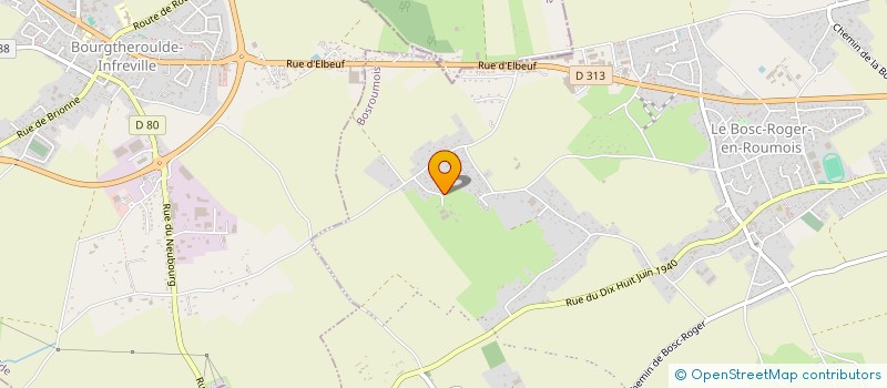 localisation de l'entreprise EARL DU BOSROUMOIS à BOSROUMOIS