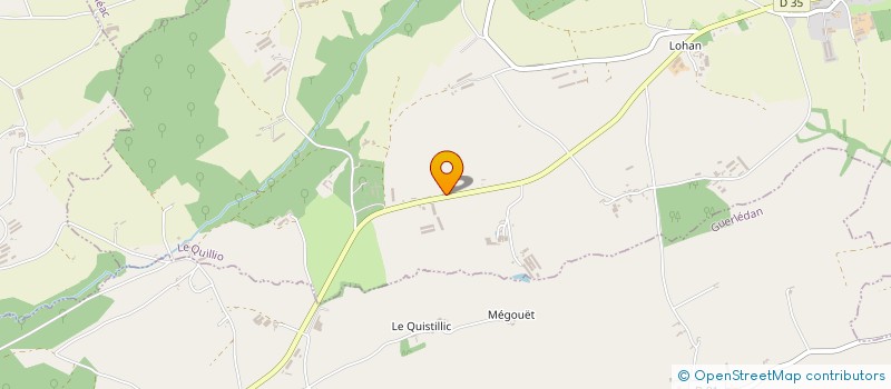 localisation de l'entreprise EARL DU BOUFFO  SAINT-THELO