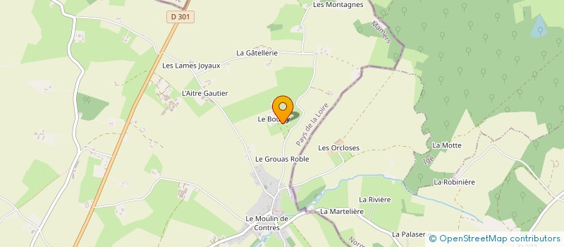 localisation de l'entreprise EARL DU BOULAY à SAINT-GEORGES-DU-ROSAY