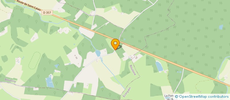 localisation de l'entreprise EARL DU BOUQUET  BOULOIRE