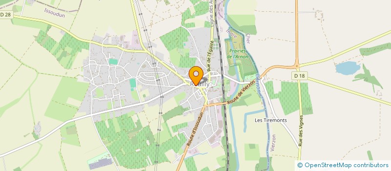 localisation de l'entreprise EARL DU BOURDONNAT à REUILLY