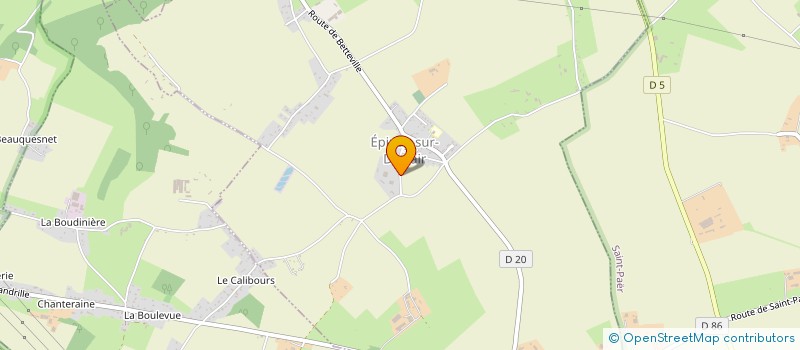 localisation de l'entreprise EARL DU BOURG  EPINAY-SUR-DUCLAIR