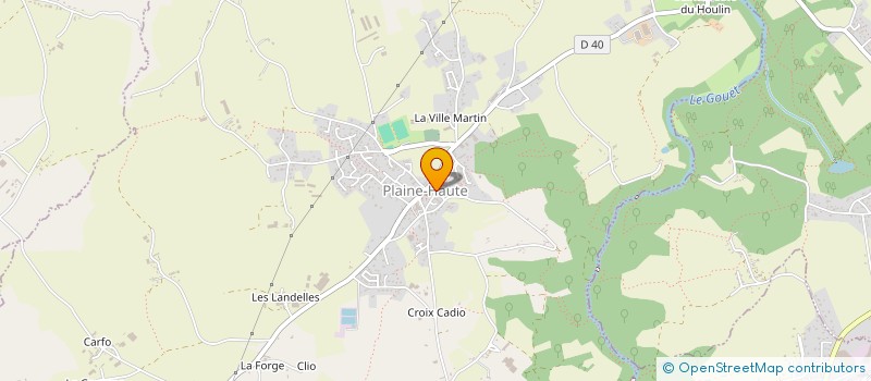localisation de l'entreprise EARL DU BOURG  SAINT-GILDAS