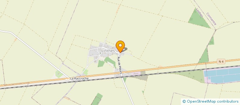 localisation de l'entreprise EARL DU BOUTONNIER  LINTHES