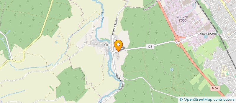localisation de l'entreprise EARL DU BREHEUX à THAON-LES-VOSGES