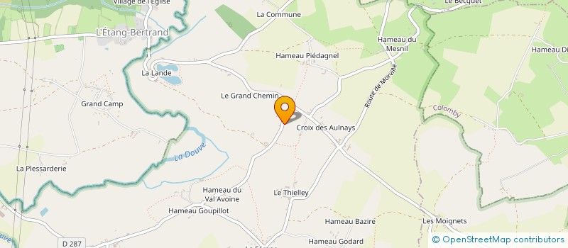localisation de l'entreprise EARL DU BRINOU à BREUVILLE