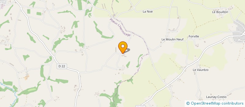 localisation de l'entreprise EARL DU BUCHON à PLOEUC-L'HERMITAGE