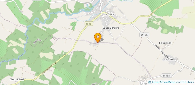 localisation de l'entreprise EARL DU BUIS  NERCILLAC