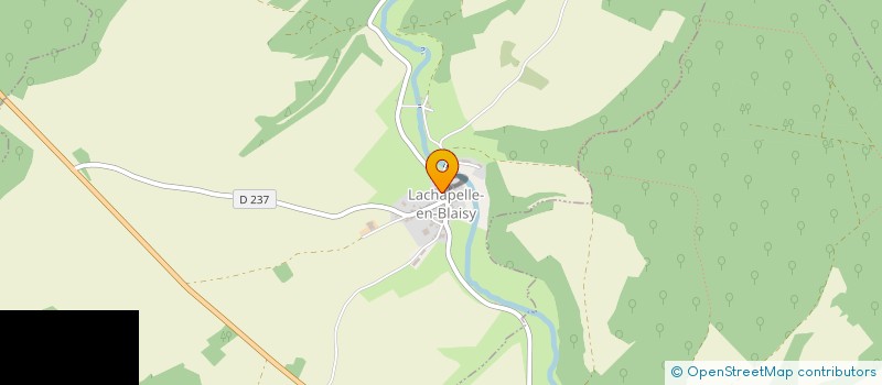 localisation de l'entreprise EARL DU BUISSON CHAUGNIOT à LACHAPELLE-EN-BLAISY