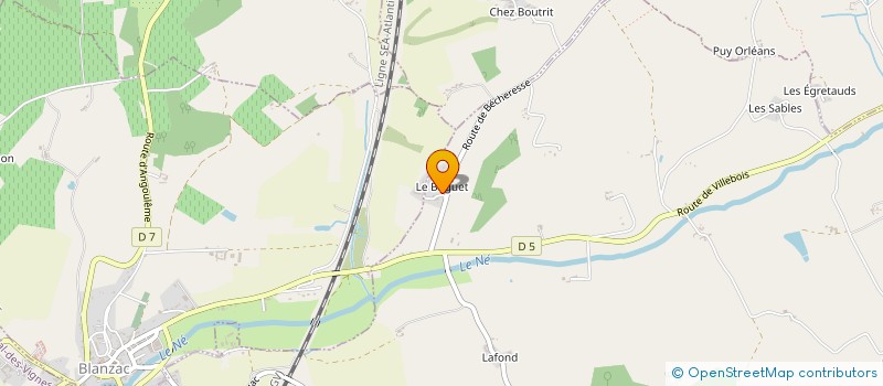 localisation de l'entreprise EARL DU BUTIAT à PERIGNAC