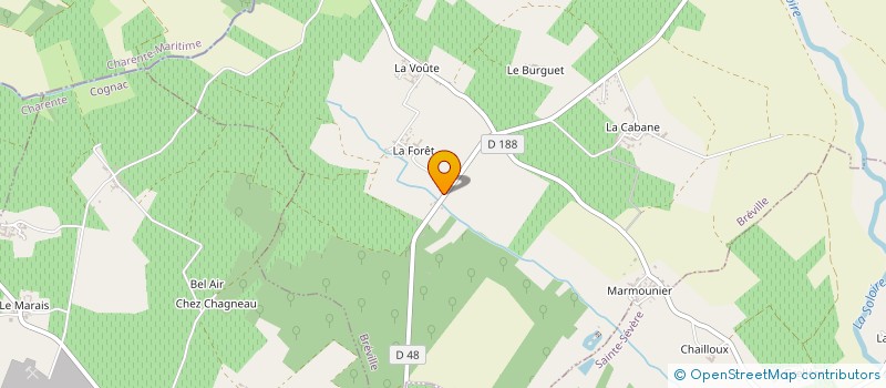 localisation de l'entreprise EARL DU CAPITAINE à BREVILLE