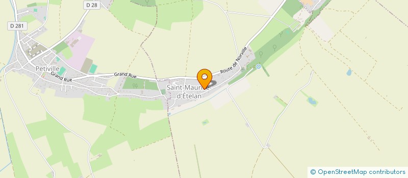 localisation de l'entreprise EARL DU CAT ROUGE  SAINT-MAURICE-D'ETELAN
