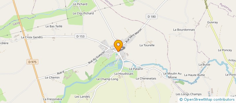 localisation de l'entreprise EARL DU CERISAY à PONTORSON