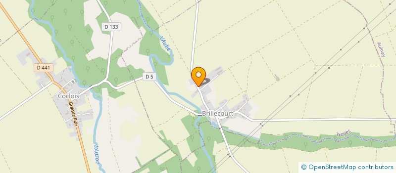 localisation de l'entreprise EARL DU CERISELAT  BRILLECOURT