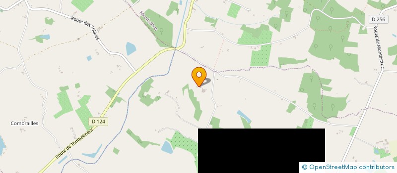 localisation de l'entreprise EARL DU CHALET  MONTASTRUC