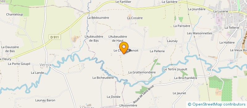 localisation de l'entreprise EARL DU CHAMP BENOIT à BRECEY