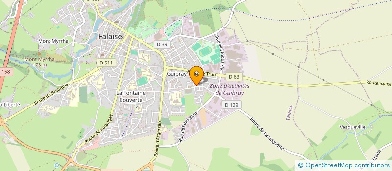 localisation de l'entreprise EARL DU CHAMP CORNU à LEFFARD