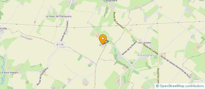 localisation de l'entreprise EARL DU CHAMP GOHIER à CAMPIGNY