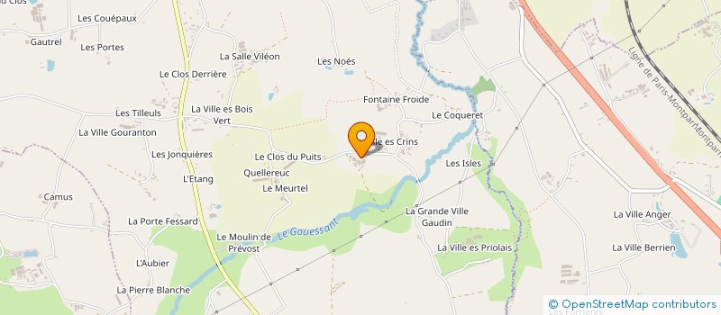 localisation de l'entreprise EARL DU CHAMP THOMAS à LAMBALLE-ARMOR