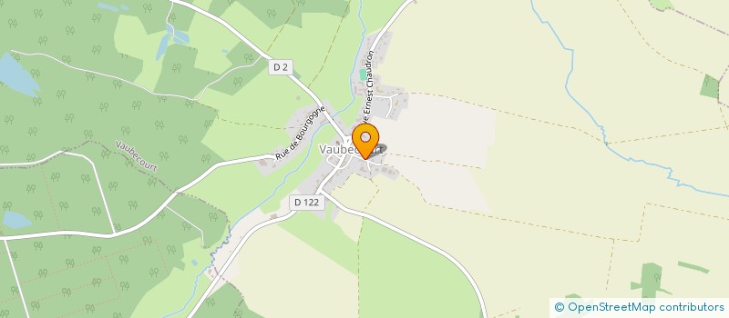 localisation de l'entreprise EARL DU CHAMPMONT  VAUBECOURT