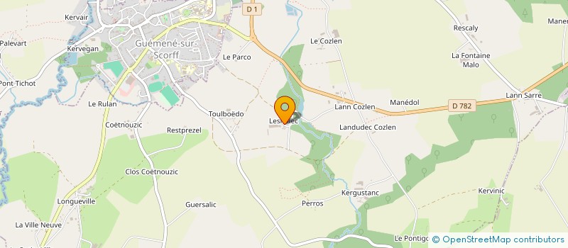 localisation de l'entreprise EARL DU CHAPELAIN à LOCMALO