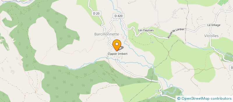 localisation de l'entreprise EARL DU CHATEAU à VITROLLES