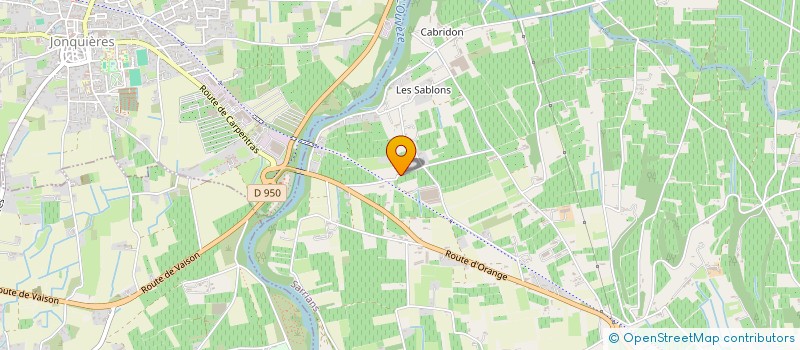 localisation de l'entreprise EARL DU CHATEAU DES TOURS à SARRIANS