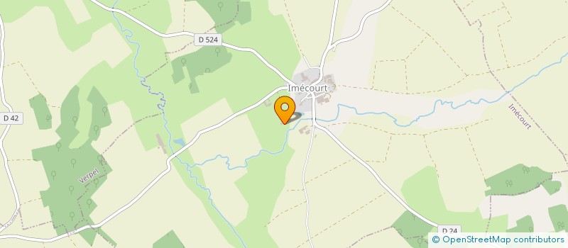 localisation de l'entreprise EARL DU CHATEAU LACOUR à BELVAL-BOIS-DES-DAMES