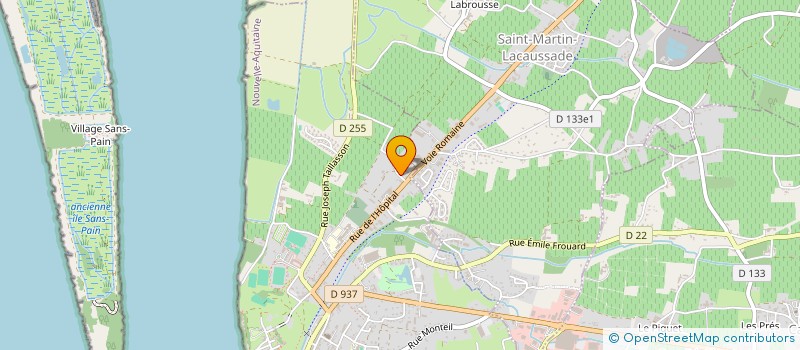 localisation de l'entreprise EARL DU CHATEAU LES MOINES FAMILLE CARREAU à BLAYE