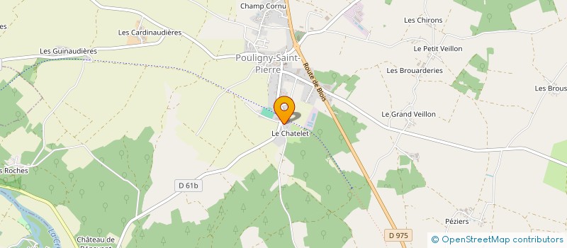 localisation de l'entreprise EARL DU CHATELET à SAINT-AIGNY