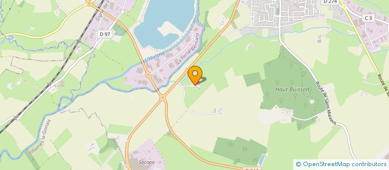 localisation de l'entreprise EARL DU CHATELIER  CHERRE-AU